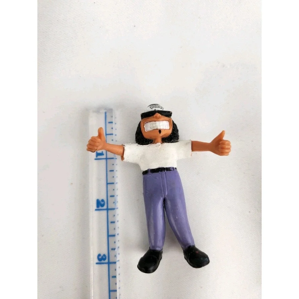 HOMIES BENDABLE FIGURE SMILEY RETIRED 2001‎ RARE RUBBER STYLE 3